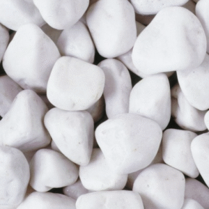Snow White Pebbles 20kg