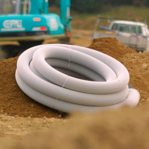 Draincoil 110mm 15m with Filter Sock