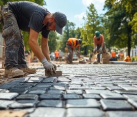how professional paving contractors enhance driveway